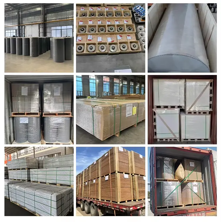 Wood Grain Pvc Decorative Film Roll